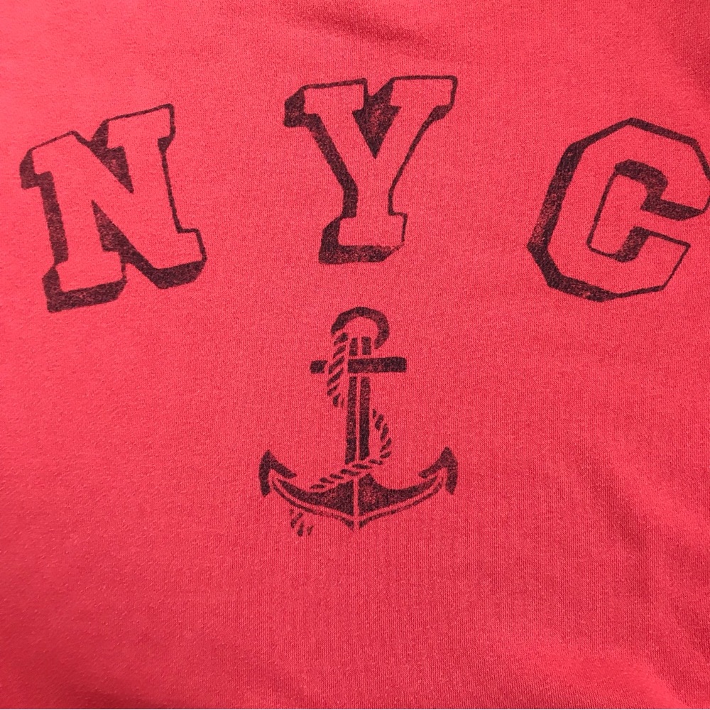♻️Reposted EUC Gap NYC New York City red warm sweatshirt for kids size XL 12 - Picture 4 of 6